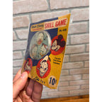 Vintage 1960s Walt Disney Dexterity Games Lido Toy Co Lot (2) Mickey Mouse Duck