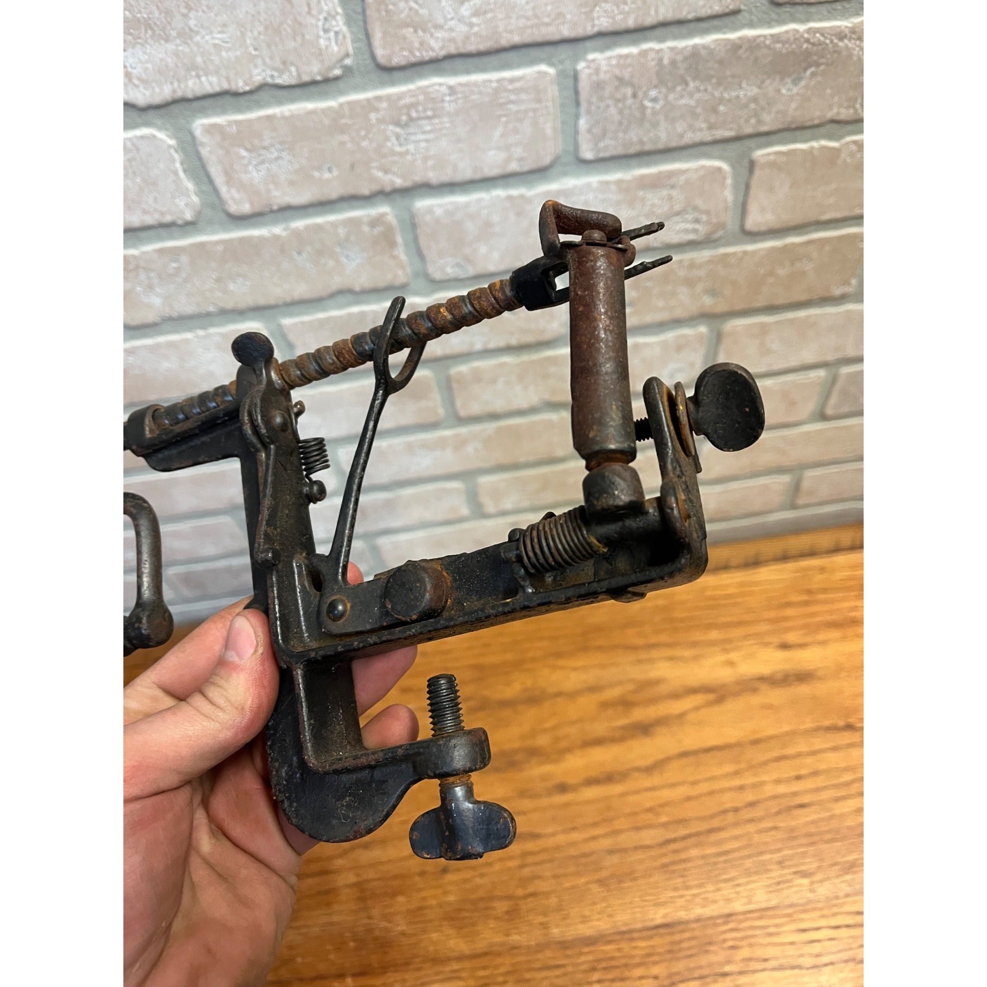 Vintage White Mountain Apple Peeler/ Parer/ Corer/ Slicer/ Rustic, Country Decor