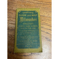 1908 Caspar's Guide & Map Milwaukee-Directory of Streets, Houses Number & Elec.