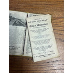 1908 Caspar's Guide & Map Milwaukee-Directory of Streets, Houses Number & Elec.