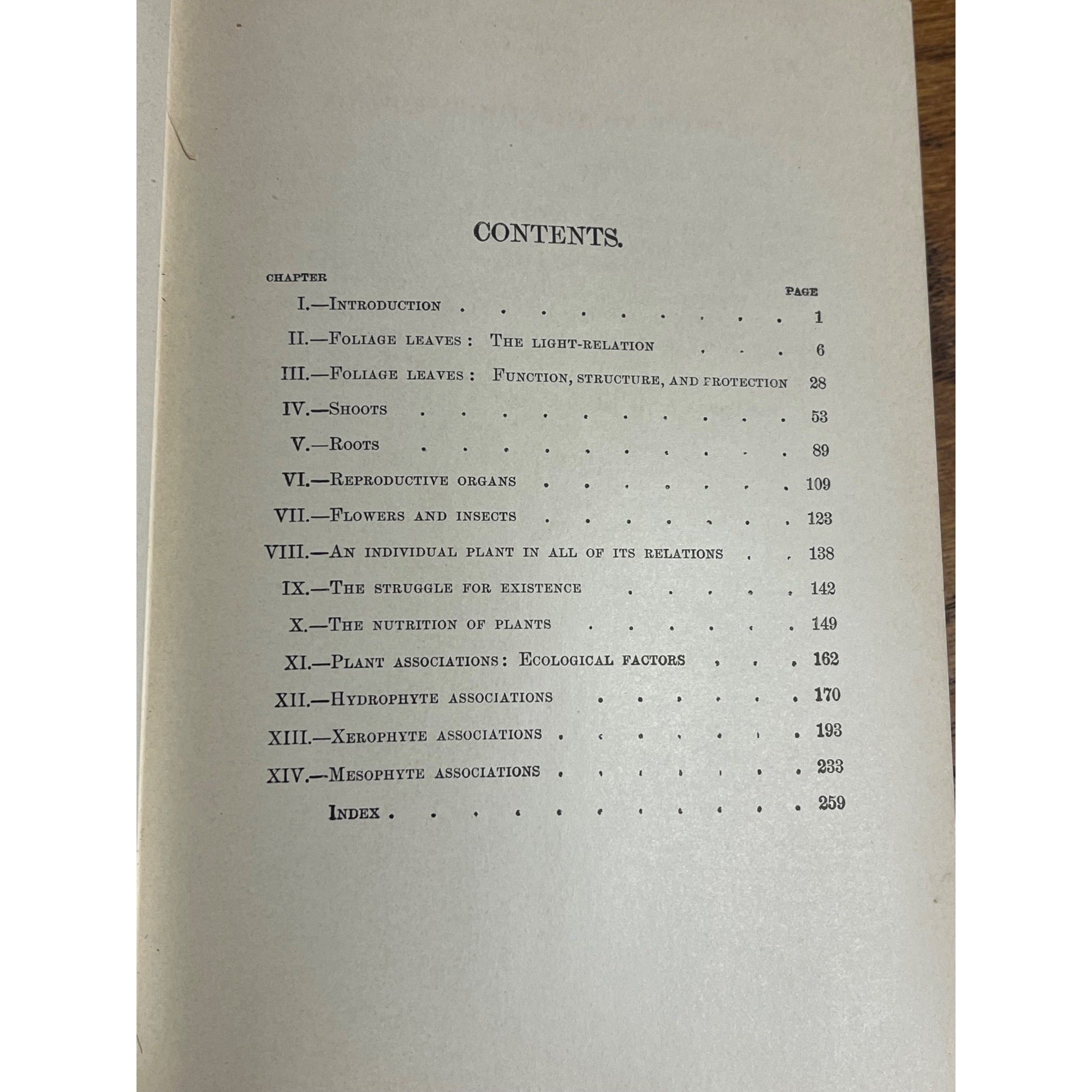 Vintage 1910 Plant Relations Fisrt Book of Botany School Hardcover John Coulter