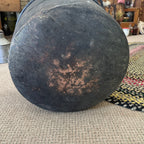 Antique Primitive 1800s Large Solid Copper Apple Butter Cauldron Kettle Pot