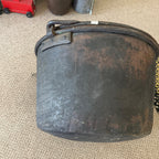 Antique Primitive 1800s Large Solid Copper Apple Butter Cauldron Kettle Pot