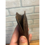 Vintage Basketweave Leather Holster Snub Nose Revolver RH S&W Colt Detective 6"