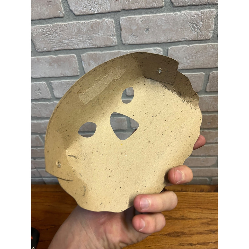 Vintage 1940s Halloween Scary Black Cat Cardboard Party Mask
