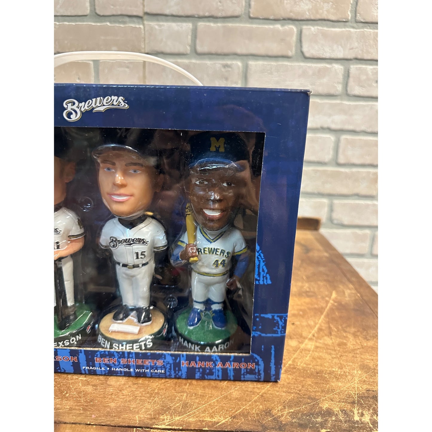 Milwaukee Brewers Bobbleheads 2002 Collectors Series Pepsi Mail In Set NIB