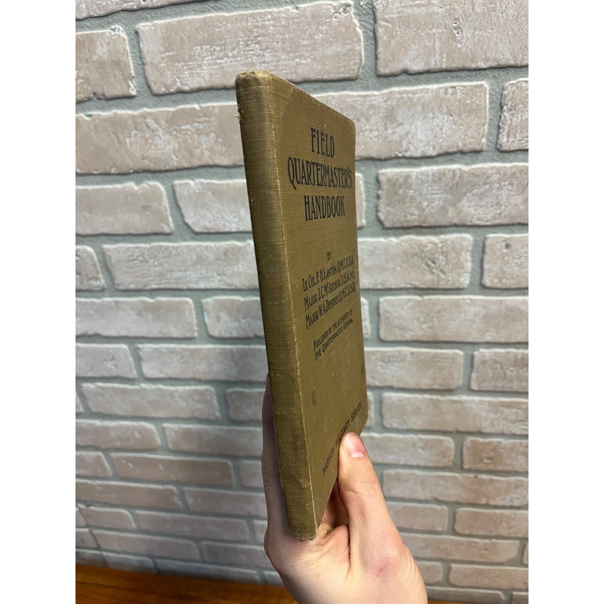 Vintage WWI Field Quartmasters Handbook 1917 Havery Military Series US Army Book