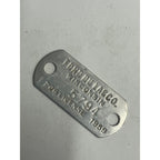 Vintage Dog License Tag Fond du Lac County, Wisconsin 1959