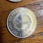 (4) DENMARK 2 KRONER SILVER 1930 & 1945 CH BU CHRISTIAN X 60TH BIRTHDAY