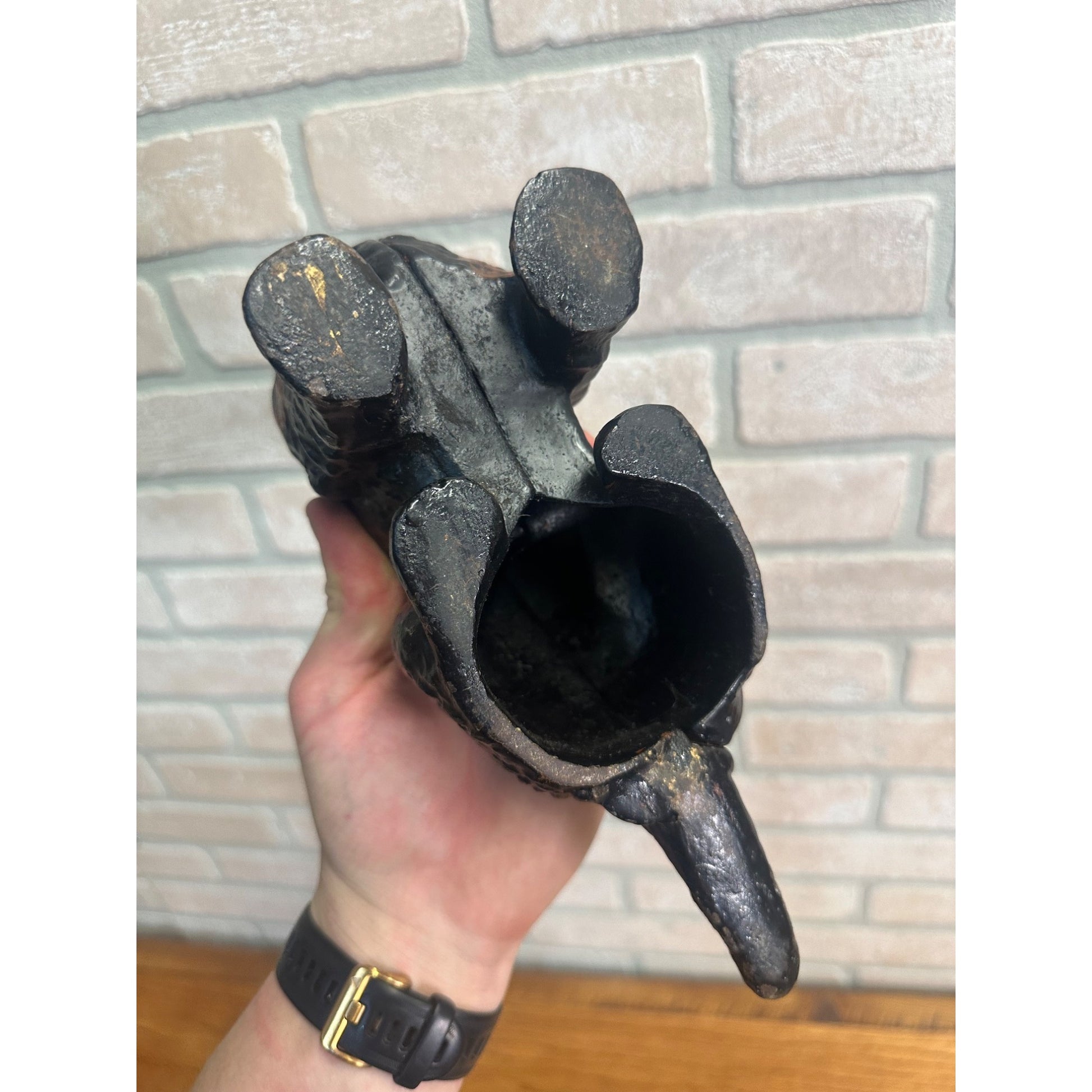 Rare Antique Cast Iron Scottie Terrier Dog Door Stop Spencer Foundry Hubley