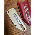 Vintage Kent Pig & Sow Feed Box Cutter Knife w/ Case Fort Atkinson, Wisconsin