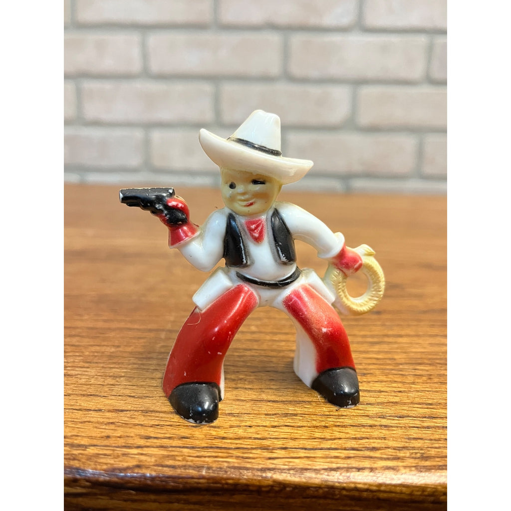 1950’s Rosbro Tico Toys “Valentine Cowboy” Hard Plastic Figurine Western