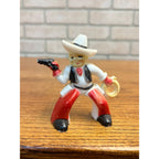 1950’s Rosbro Tico Toys “Valentine Cowboy” Hard Plastic Figurine Western