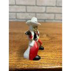 1950’s Rosbro Tico Toys “Valentine Cowboy” Hard Plastic Figurine Western
