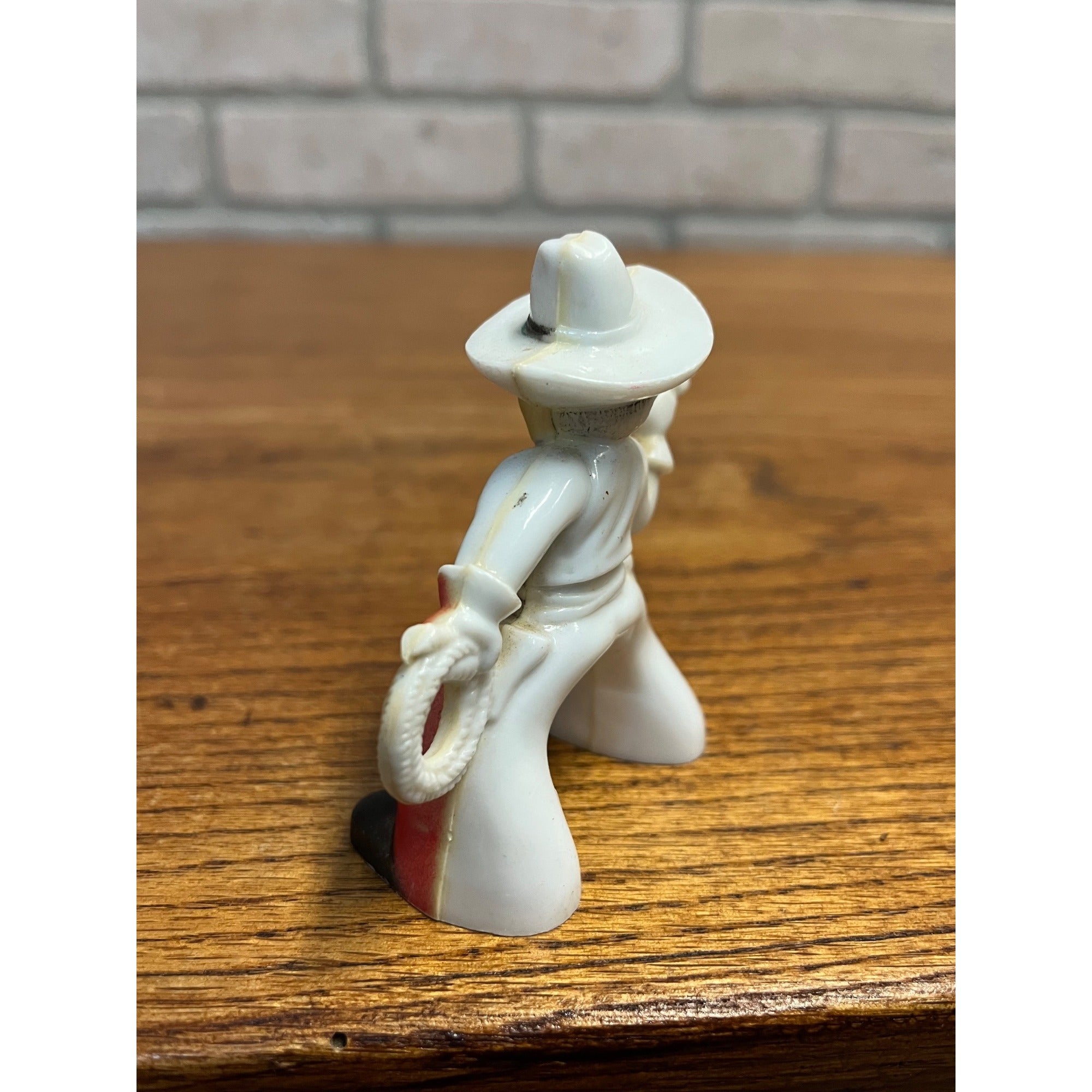 1950’s Rosbro Tico Toys “Valentine Cowboy” Hard Plastic Figurine Western