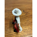 1950’s Rosbro Tico Toys “Valentine Cowboy” Hard Plastic Figurine Western