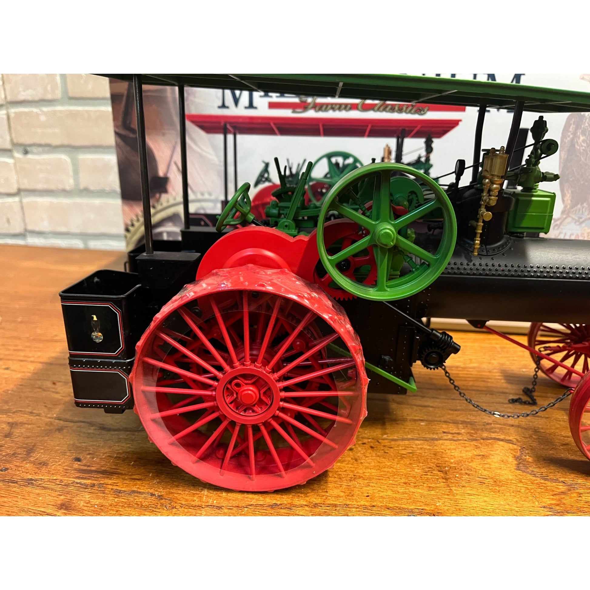 Ertl Millenium Case Steam Traction Engine Tractor Farm Classsics 1/16