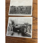 Vintage Sault Ste. Marie Canadian locks Michigan RPPC Postcards Photos