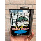 Vintage Vermont Pure Maple Syrup 32oz (1qt) Tin Advertising Can