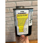 Vintage Vermont Pure Maple Syrup 32oz (1qt) Tin Advertising Can
