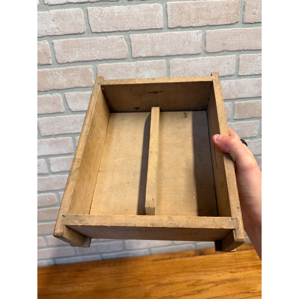 Antique Indianapolis Kraut Kutter Cutter Replacement Box And Holder.