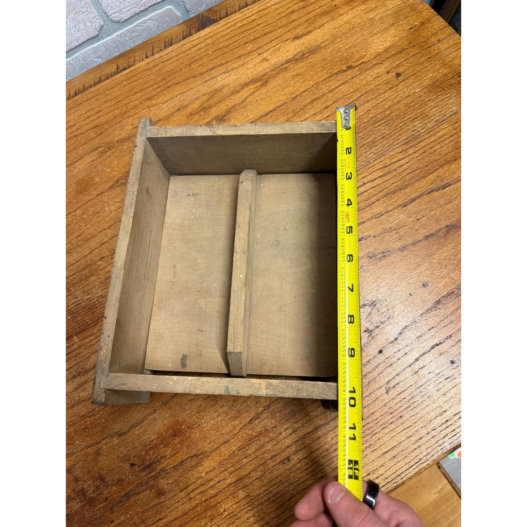 Antique Indianapolis Kraut Kutter Cutter Replacement Box And Holder.