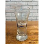 Vintage Hamm’s Beer Pilsner Glass 5-3/4” Tall Barware Land of Sky Blue Waters