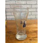 Vintage Hamm’s Beer Pilsner Glass 5-3/4” Tall Barware Land of Sky Blue Waters