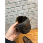 Antique Primitive Wooden Clogs Shoes Folk Art Hand Carved Wood Dutch