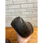 Antique Primitive Wooden Clogs Shoes Folk Art Hand Carved Wood Dutch