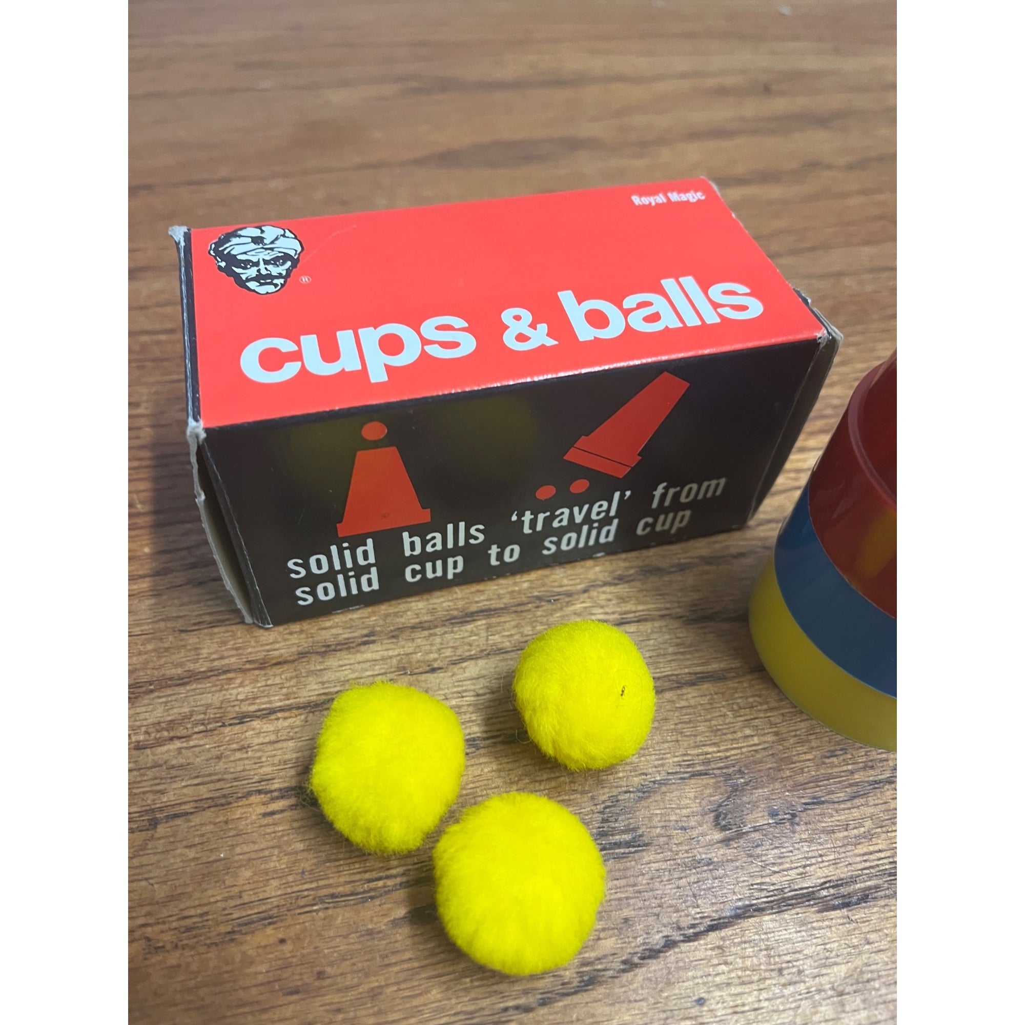 Vintage Cups and Balls Royal Magic Game Fun Incorporated Chicago, Illinois