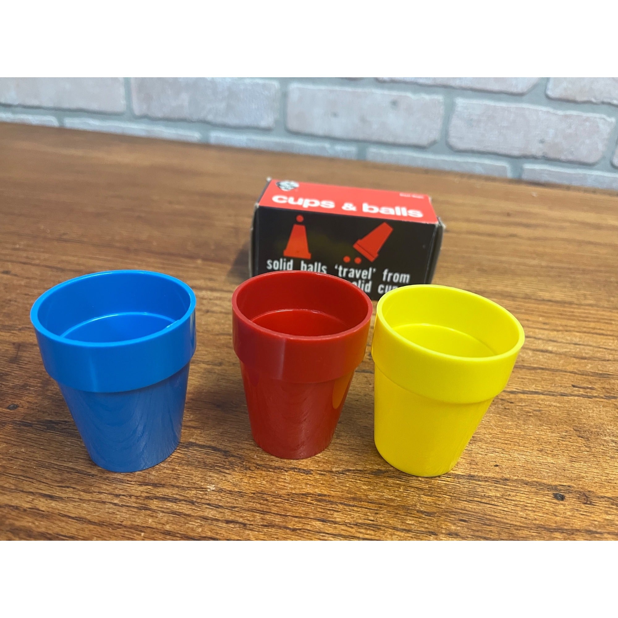Vintage Cups and Balls Royal Magic Game Fun Incorporated Chicago, Illinois