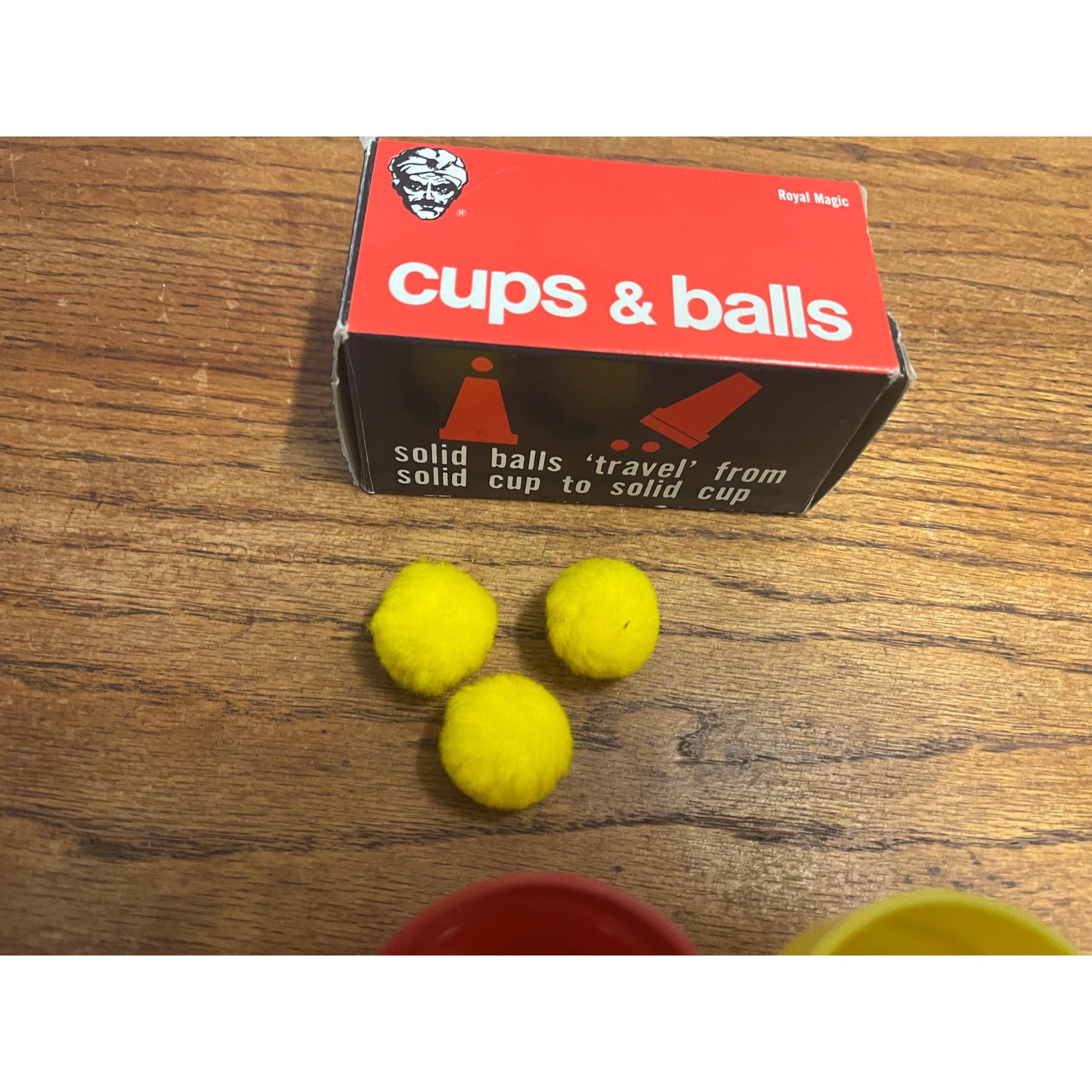 Vintage Cups and Balls Royal Magic Game Fun Incorporated Chicago, Illinois
