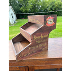 Vintage 1930s Beech-Nut Mints & Fruit Drops Wooden Store Display Rack