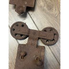 Antique Pair of Barn Door Track Rollers Architectural Salvage - As-Is