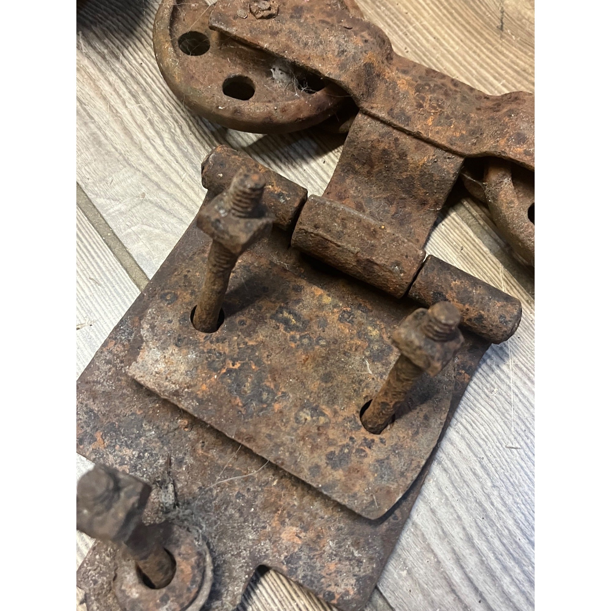 Antique Pair of Barn Door Track Rollers Architectural Salvage - As-Is