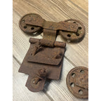 Antique Pair of Barn Door Track Rollers Architectural Salvage - As-Is