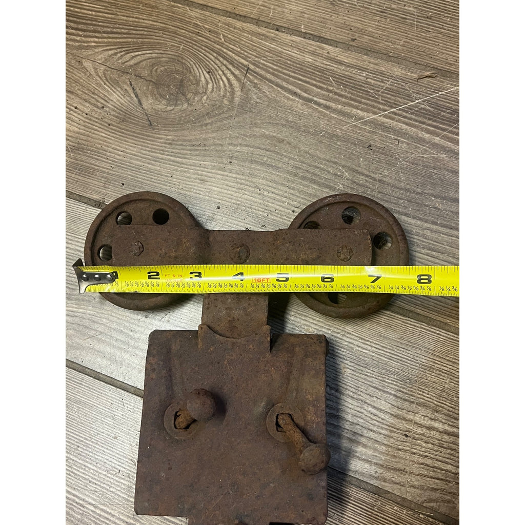 Antique Pair of Barn Door Track Rollers Architectural Salvage - As-Is