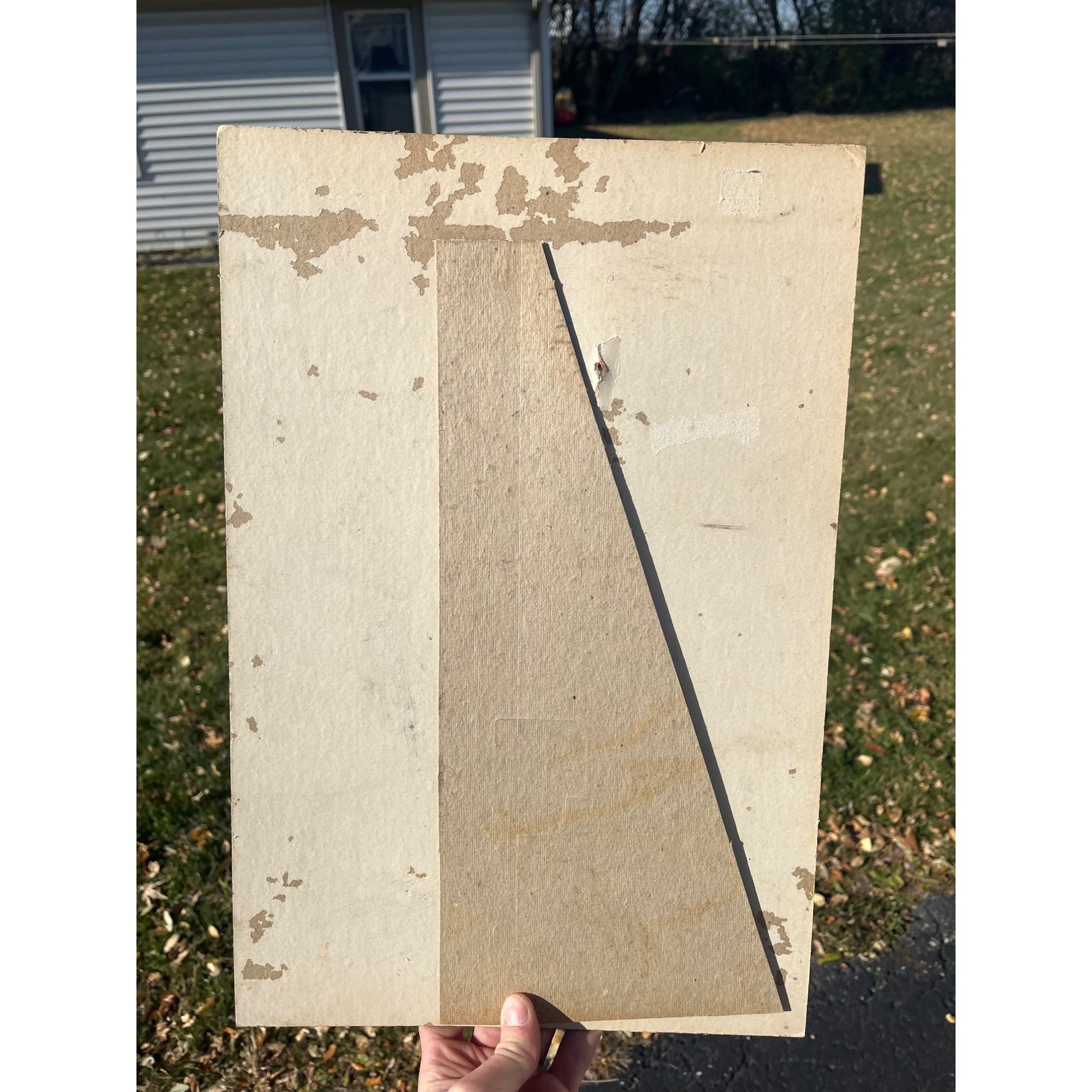 Vintage El Producto Cigars Cardboard Advertising Sign Easelback Store Display