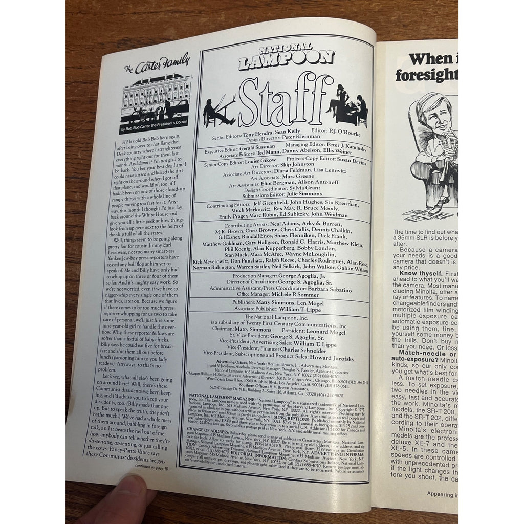 National Lampoon Magazine May 1977 Gayish Queen Kong No Label Vintage