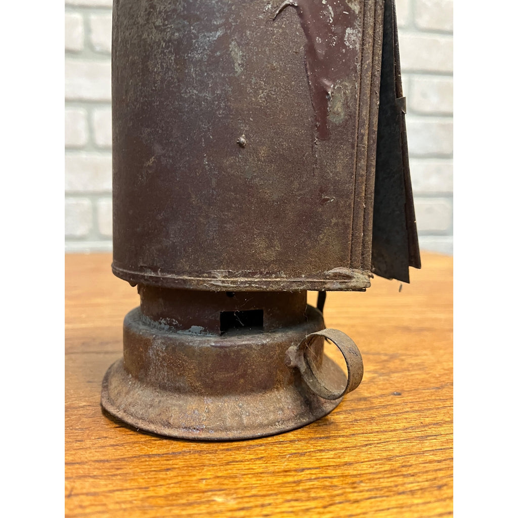 Antique Ingento No. 6 Dietz Convex Burner Dark Room Lantern Kerosene Oil