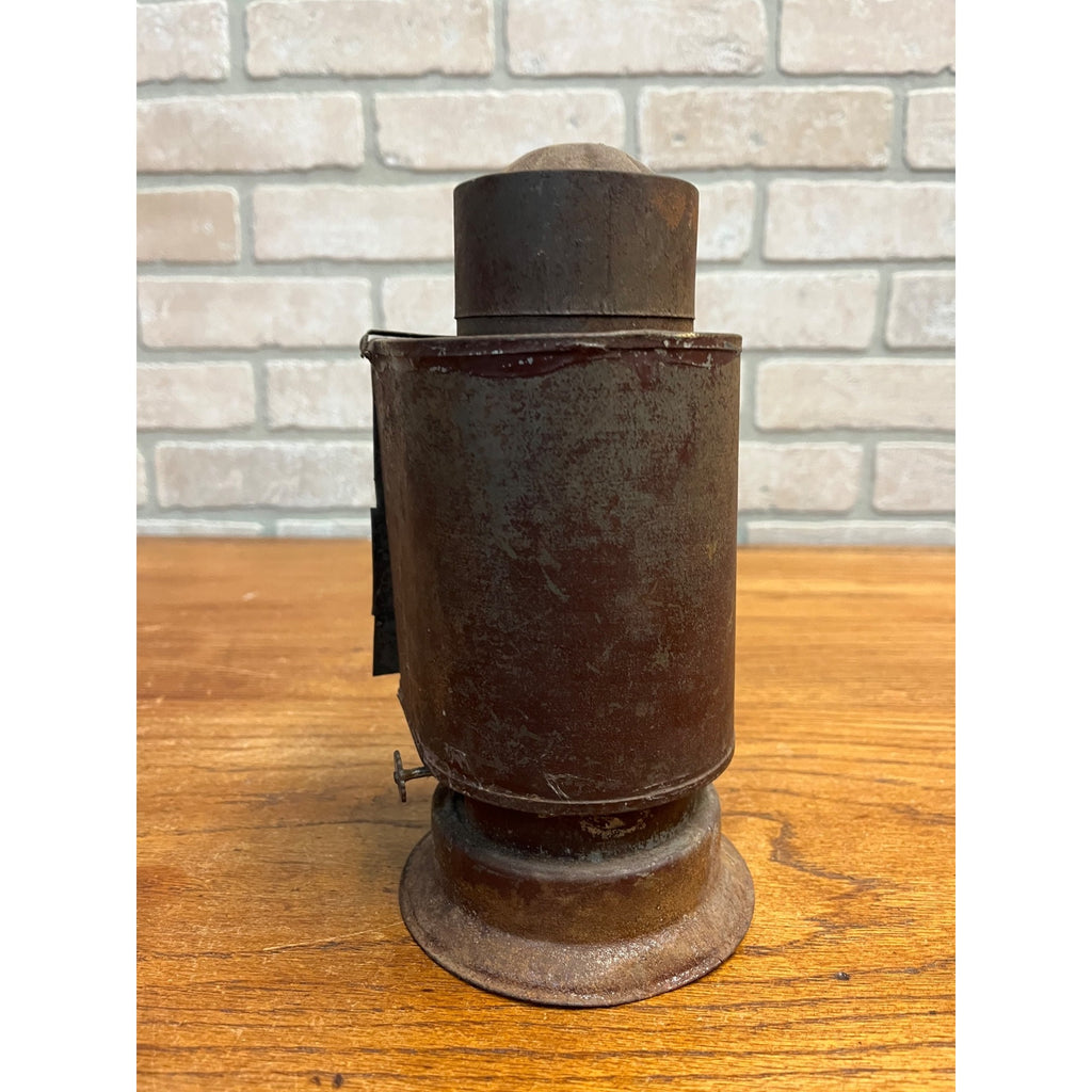 Antique Ingento No. 6 Dietz Convex Burner Dark Room Lantern Kerosene Oil