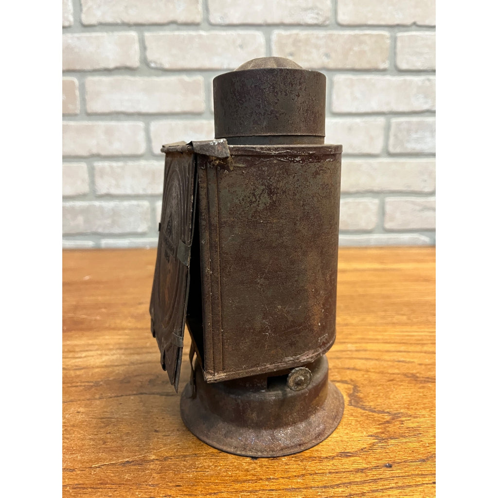 Antique Ingento No. 6 Dietz Convex Burner Dark Room Lantern Kerosene Oil