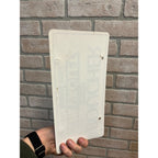 Vintage Boucher Chevrolet Chevy Waukesha  WI Dealership Booster License Plate