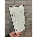 Vintage Toyota Wheeling West Viriginia WV Dealership Booster License Plate