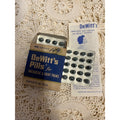 VINTAGE NOS DEWITT'S BACKACHE & JOINT PAIN TABLETS PILLS DRUG STORE