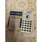 VINTAGE NOS DEWITT'S BACKACHE & JOINT PAIN TABLETS PILLS DRUG STORE