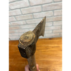 Vintage Tomahawk Hatchet Axe Marked India 18" Handle