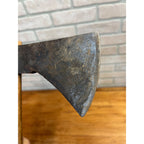 Vintage Tomahawk Hatchet Axe Marked India 18" Handle