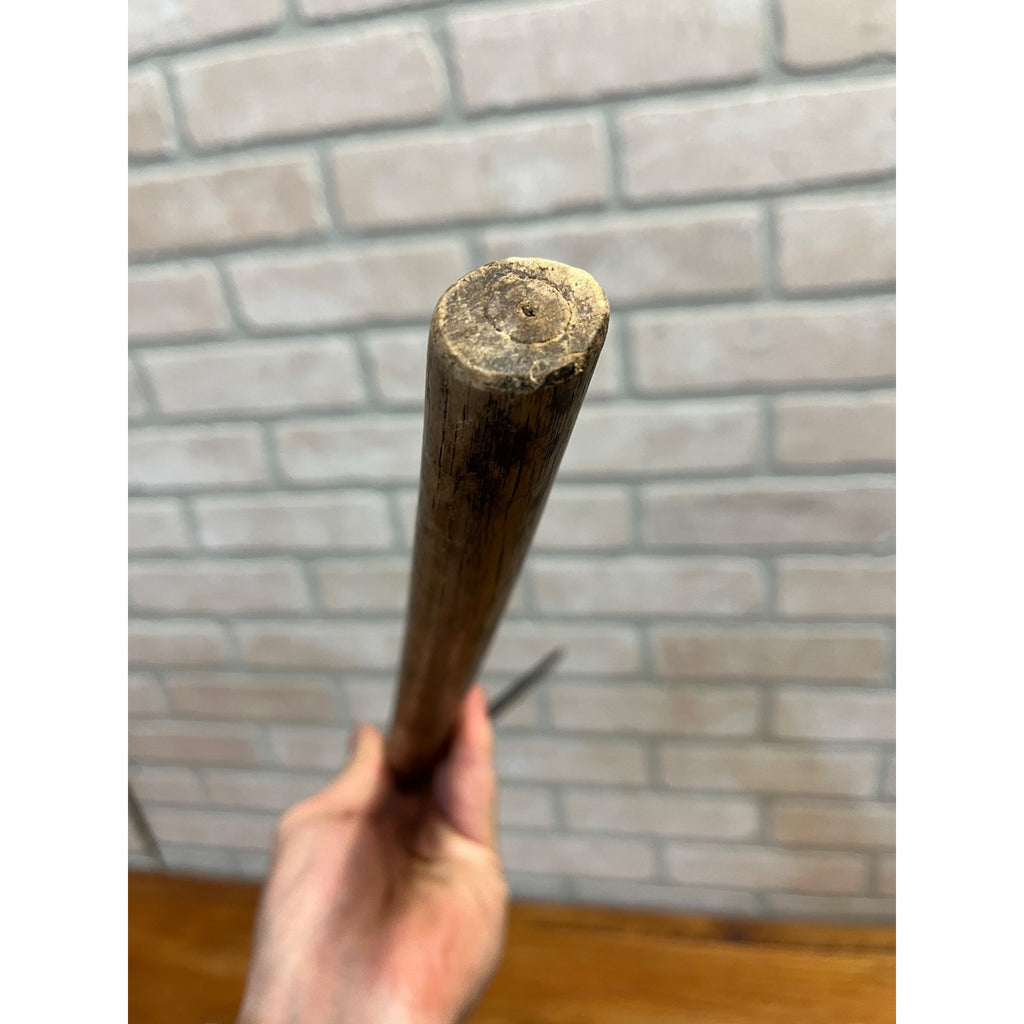 Vintage Tomahawk Hatchet Axe Marked India 18" Handle